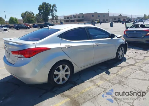 2013 Hyundai Elantra Limited z USA, uszkodzony, nr VIN KMHDH4AE8DU765365